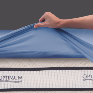 Ochraniacz I Prześcieradło 2w1 Optimum 70x140 cm Lawendowy antyalergiczny, ekologiczny