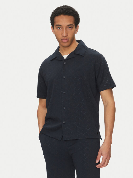 JOOP! Koszula 17 JJ-36Bosco 30045562 Granatowy Modern Fit