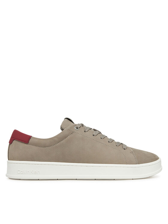 Calvin Klein Sneakersy Low Top Lace Up Nu HM0HM01758 Szary