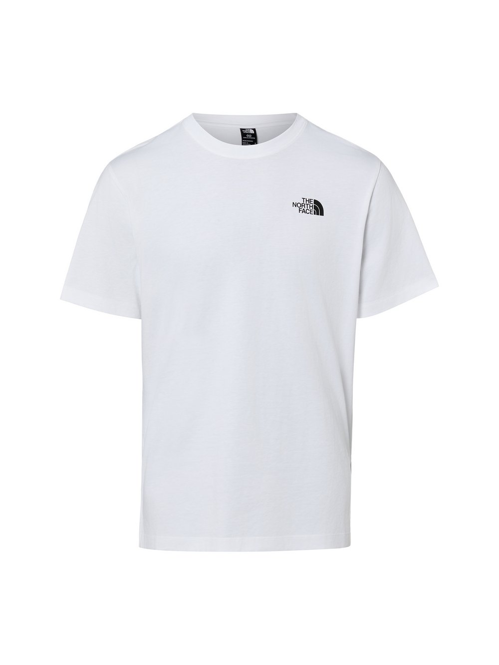The North Face Koszulka męska Mężczyźni Bawełna biały, XL