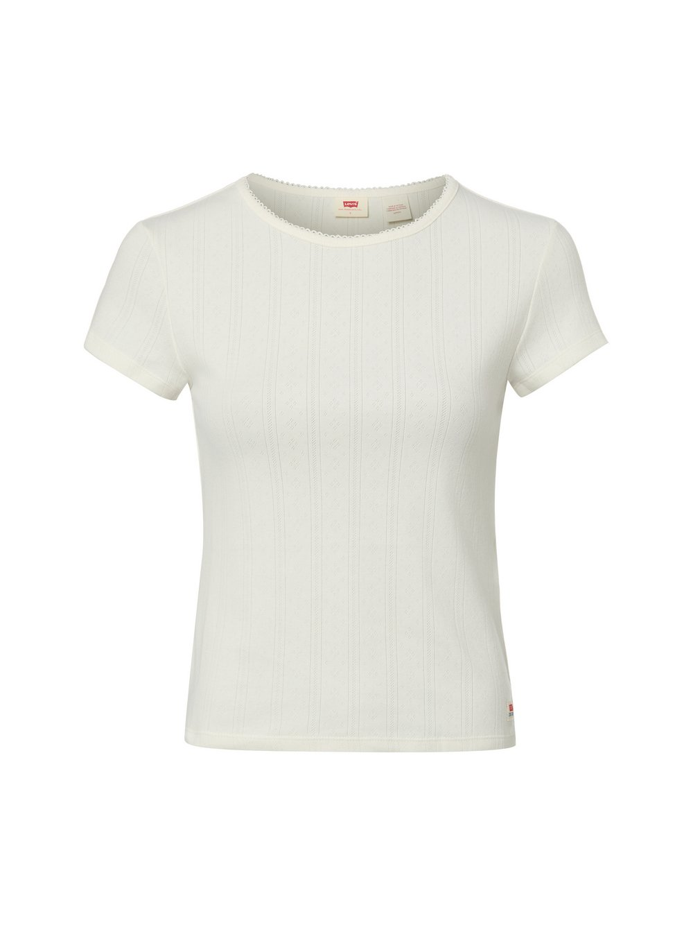Levi's Koszulka damska Kobiety Bawełna biały, XS