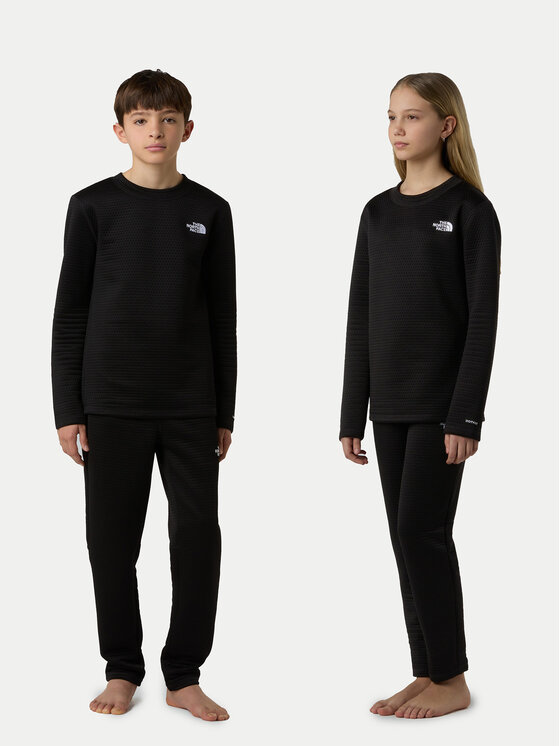 The North Face Komplet bielizny termoaktywnej DotKnit NF0A88VC Czarny