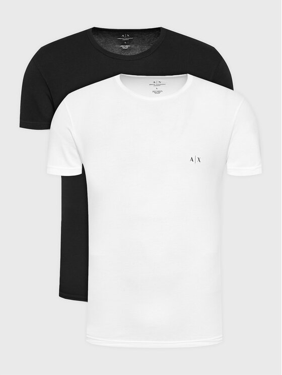 Armani Exchange Komplet t-shirtów 956005 CC282 42520 Kolorowy Slim Fit