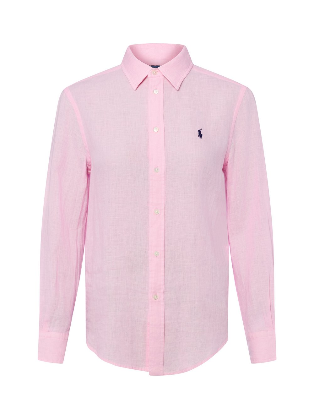 Polo Ralph Lauren Lniana bluzka damska Kobiety len różowy, M