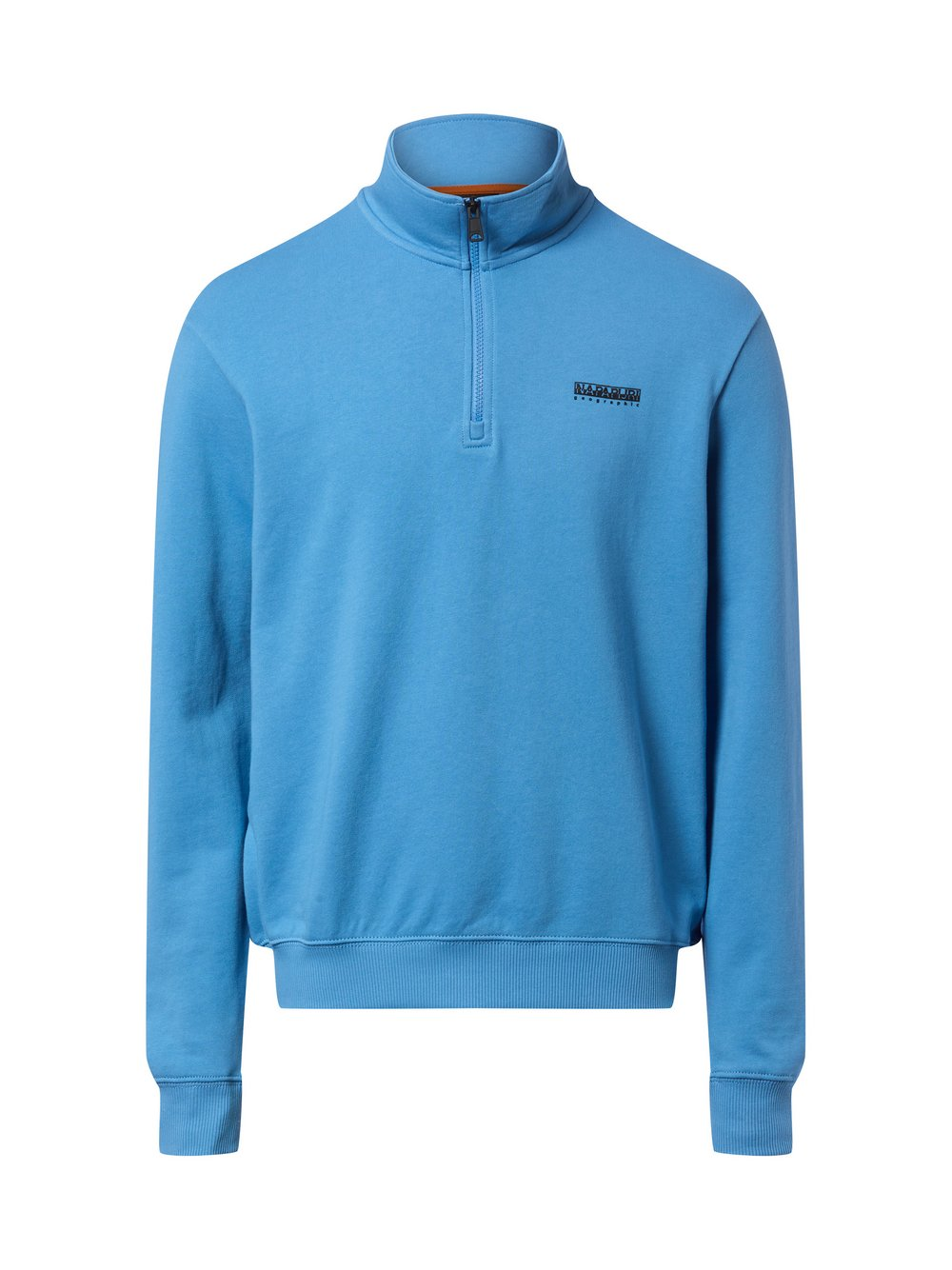 Napapijri Bluza męska - pudełko B-small Mężczyźni Bawełna niebieski, S
