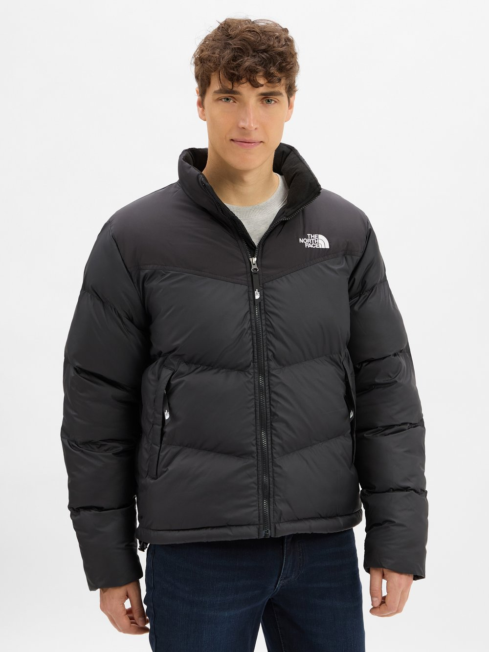 The North Face Męska kurtka pikowana - Saikuru Mężczyźni Sztuczne włókno czarny, XL