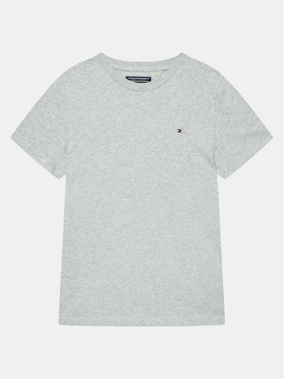Tommy Hilfiger T-Shirt KB0KB04140 D Szary Regular Fit