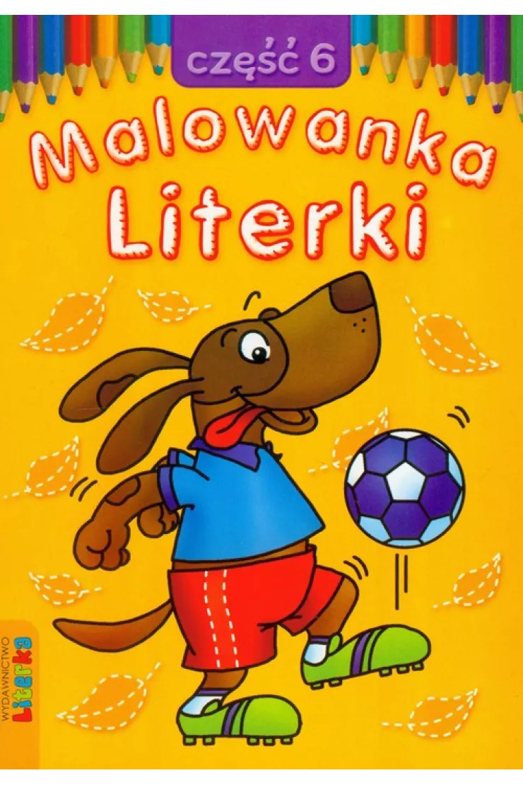 Malowanka. Literki. Część 6