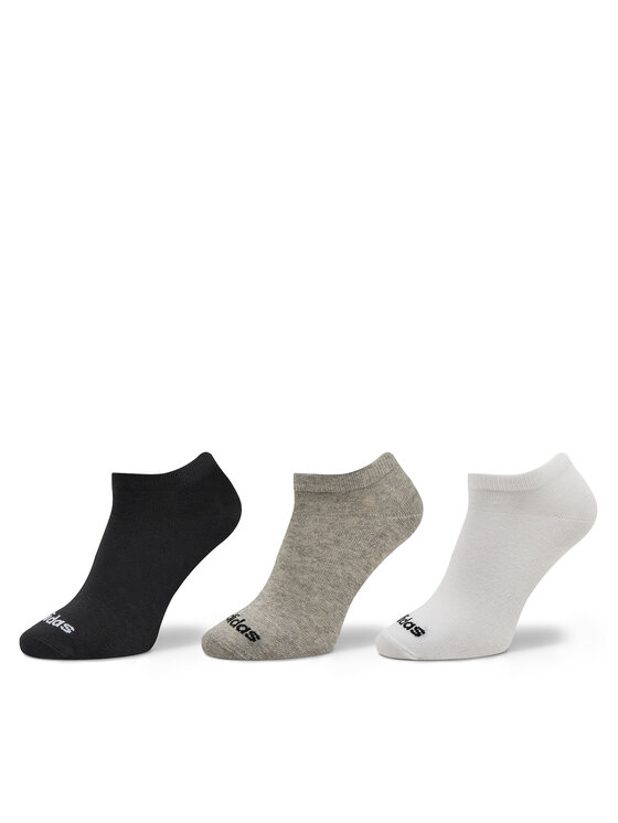 adidas Stopki Thin Linear Low-Cut Socks 3 Pairs IC1300 Szary