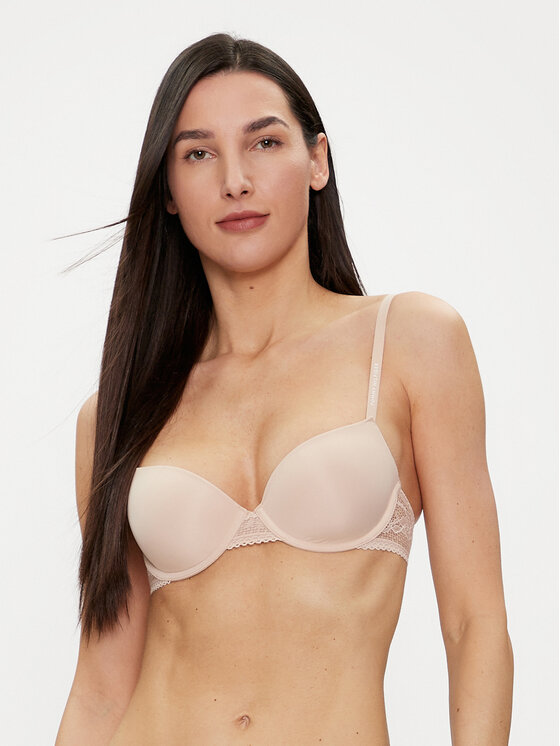 Tommy Hilfiger Biustonosz balkonetka UW0UW02420 Beżowy