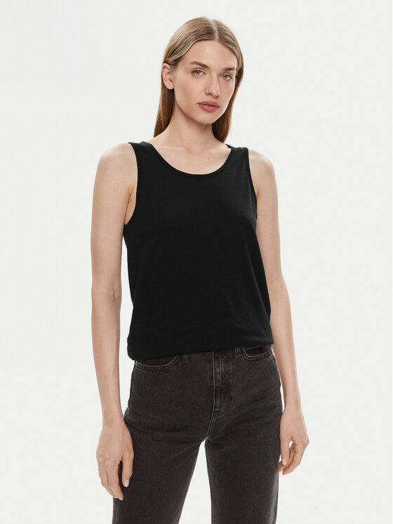Noisy May Top Mathilde 27028786 Czarny Loose Fit