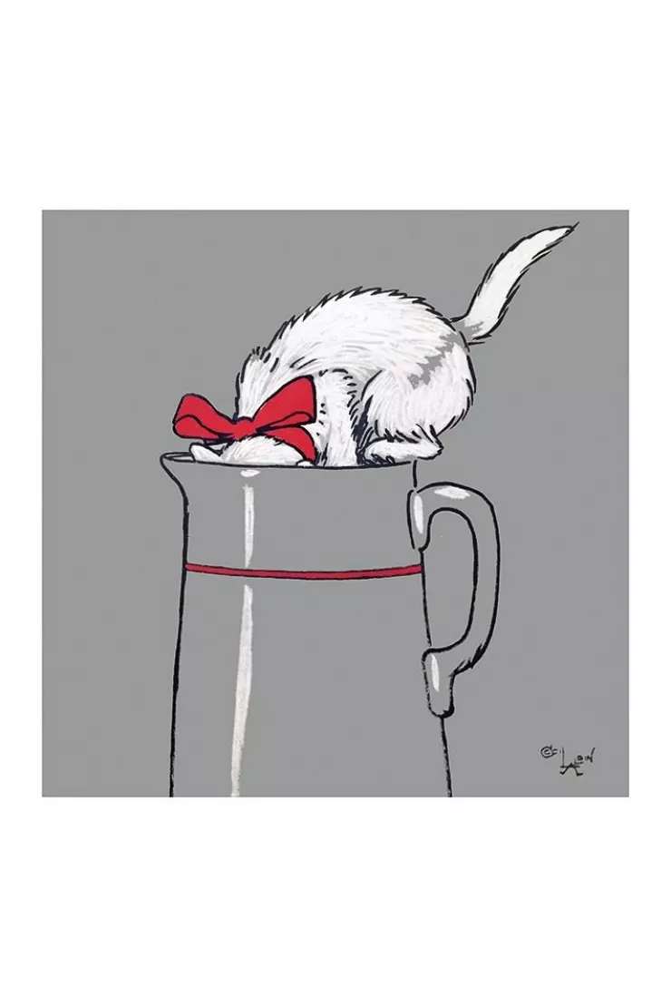 Karnet kwadrat z kopertą Thirsty Work