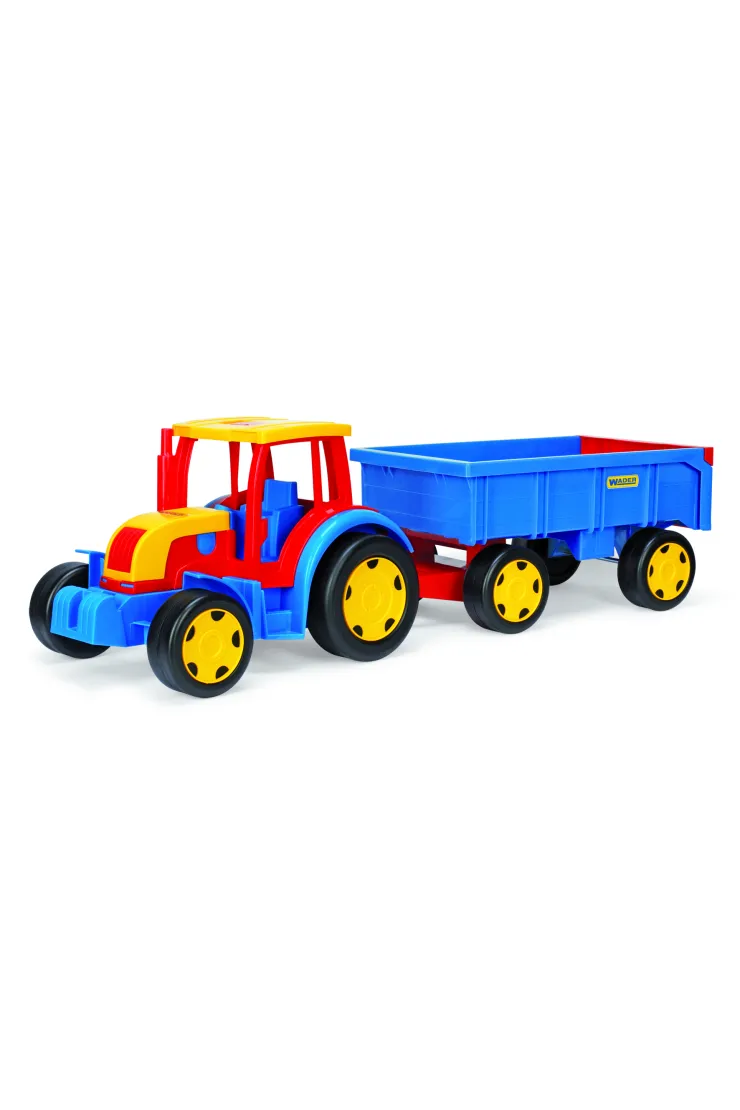 Gigant Traktor z przyczepką