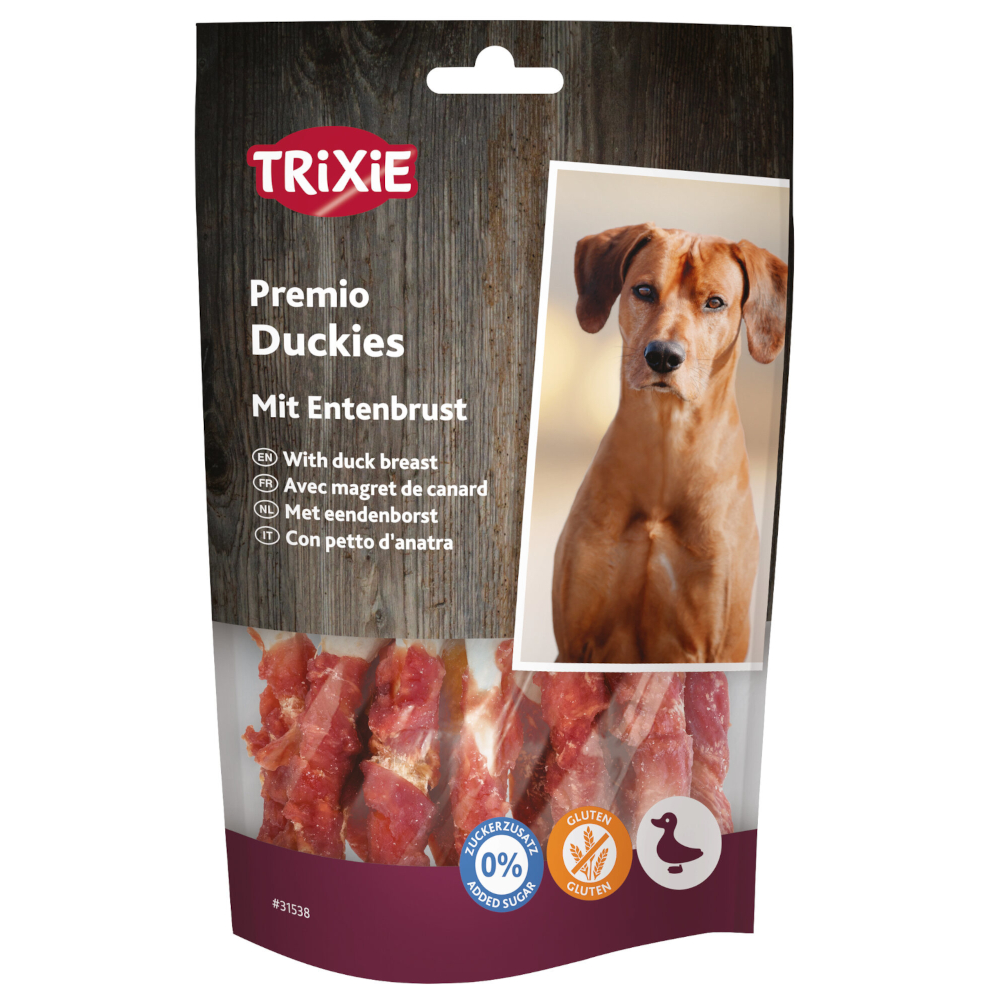 Trixie PREMIO Duckies, kaczka - 100 g miniaturka