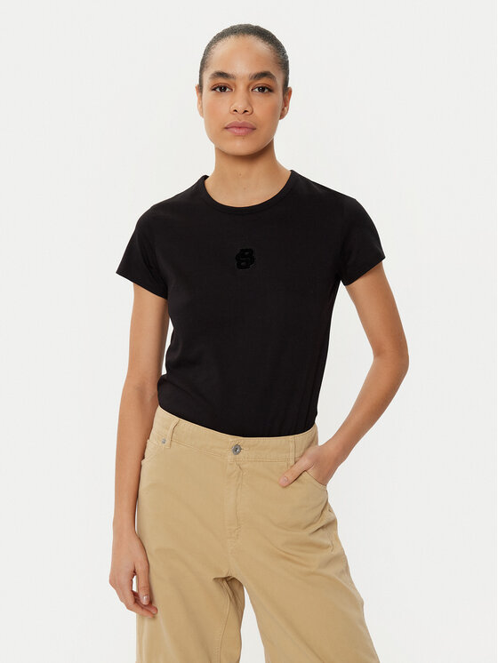 BOSS T-Shirt Eventsa6 50534800 Czarny Regular Fit