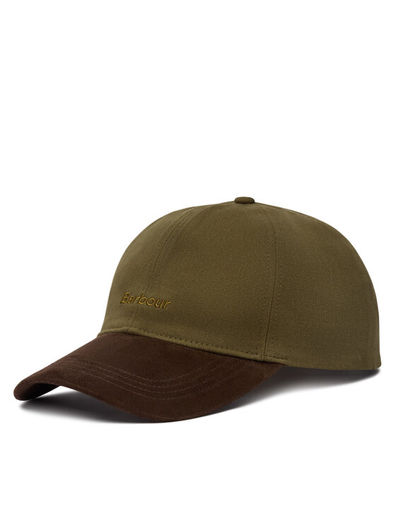Barbour Czapka z daszkiem Langdale MHA0934OL71 Zielony