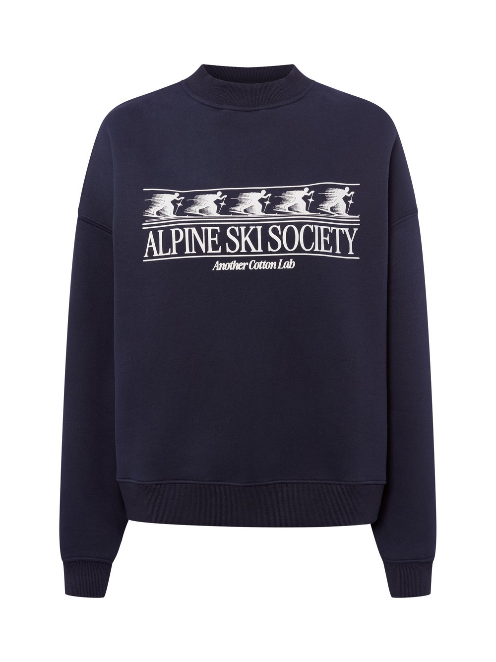 Another Cotton Lab Bluza damska - Alpine Ski Society Kobiety niebieski, M