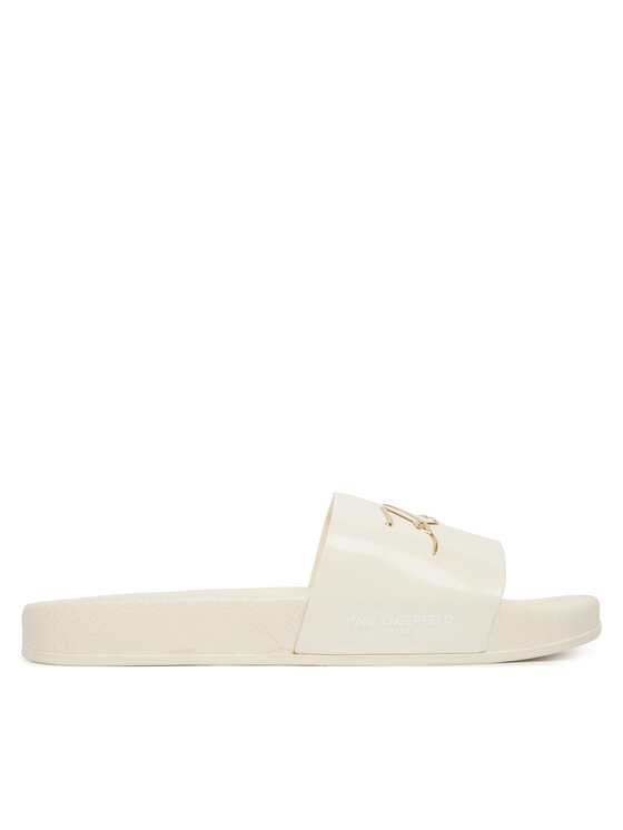 KARL LAGERFELD Klapki Z31174 S Biały