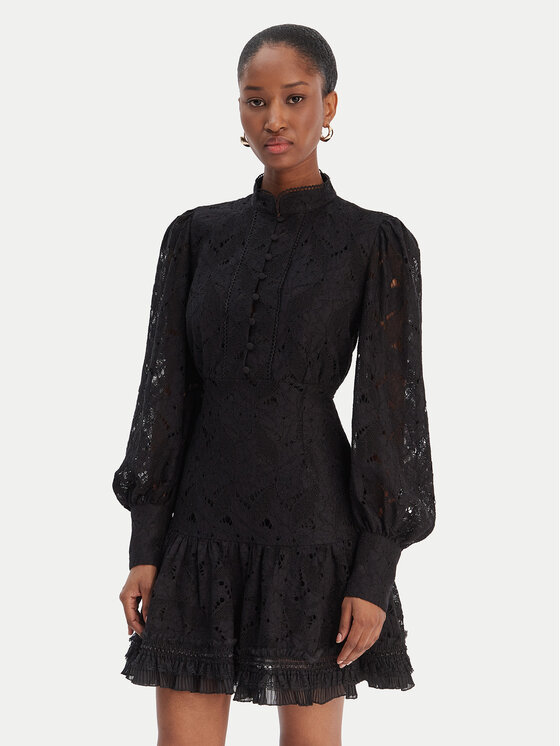 Bardot Sukienka koktajlowa Olessia 60268DB1 Czarny Slim Fit