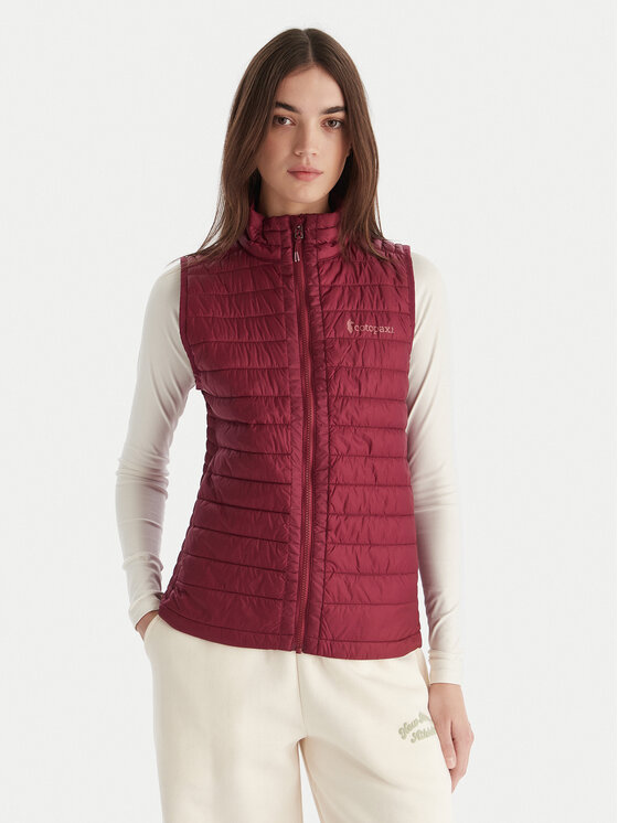 Cotopaxi Bezrękawnik Capa Insulated Vest F23496W536 Bordowy Regular Fit