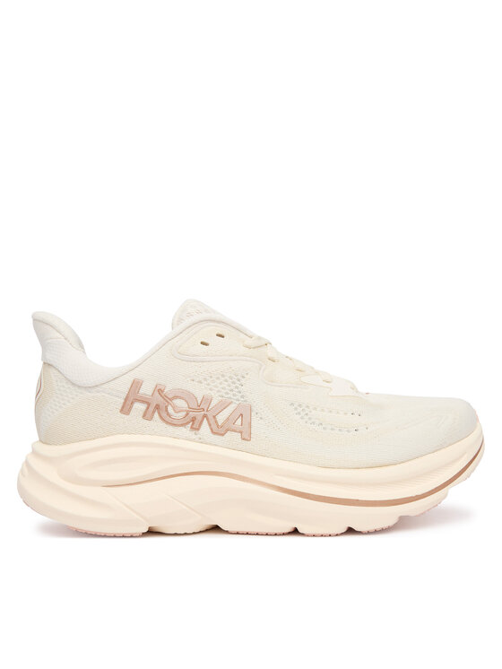 Hoka Buty do biegania Clifton 10 1162031 Écru