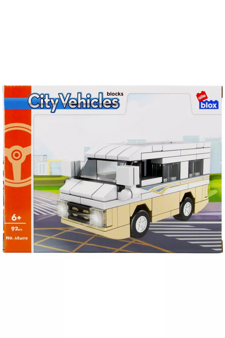  Klocki konstrukcyjne City 92 elementy ALLEBLOX