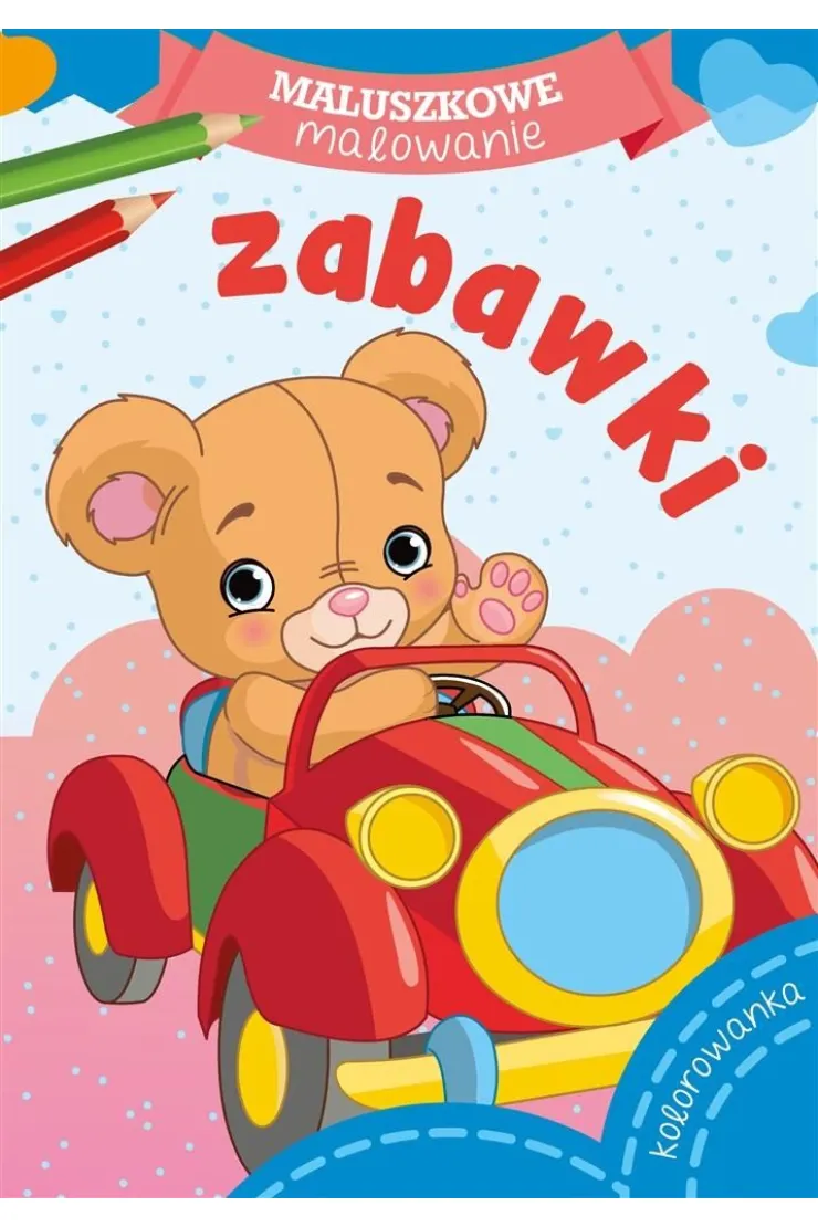 Maluszkowe malowanie. Zabawki miniaturka