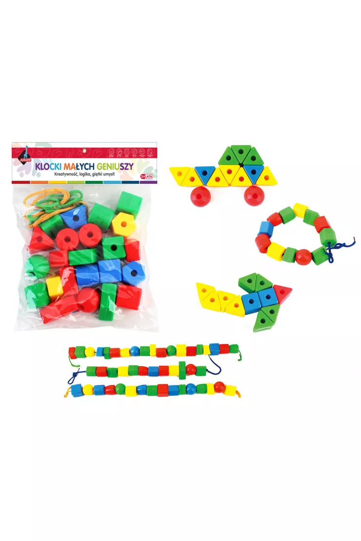  Klocki Geometryczne 22 elementy