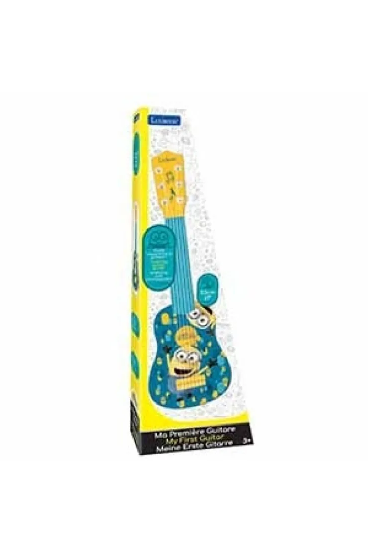 Moja pierwsza gitara Minionki Lexibook K200DES