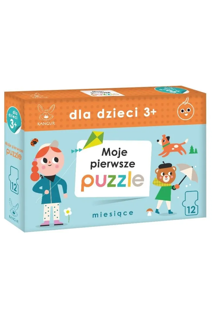 Dla Dzieci 3+ Moje pierwsze Puzzle. Miesiące