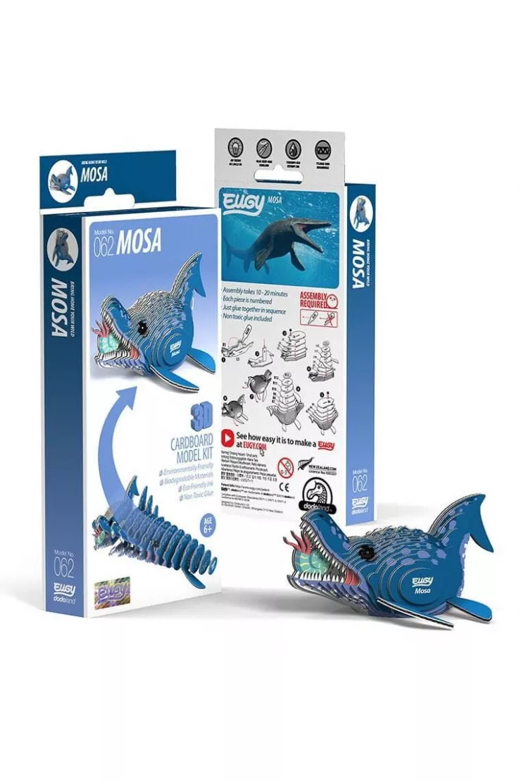 Dinozaur Mozazaur Eugy. Eko Układanka 3D