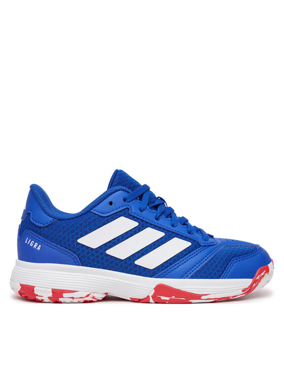 adidas Buty halowe Ligra 8 Indoor Shoes Kids IH8245 Niebieski