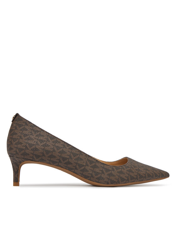 MICHAEL Michael Kors Czółenka Alina Flex Kitten Pump 40R3ALMP1B Brązowy