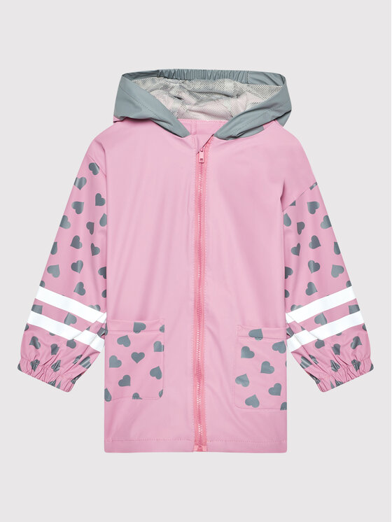 Playshoes Kurtka przeciwdeszczowa 408404 M Różowy Regular Fit