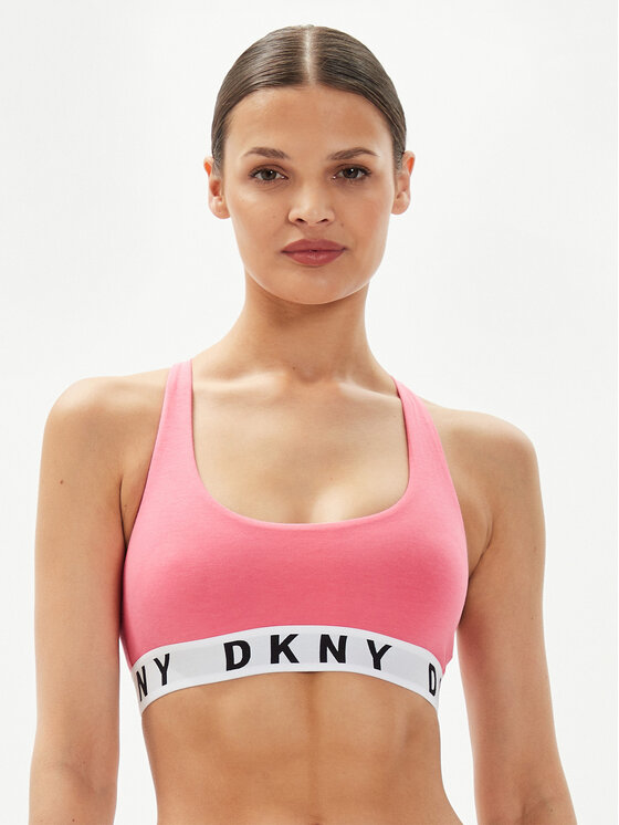 DKNY Biustonosz top DK4519 Różowy