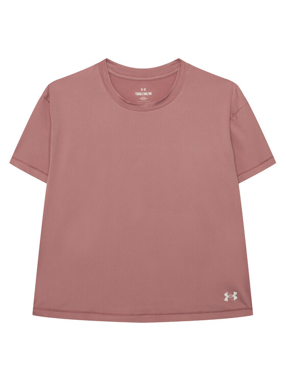 Under Armour T-Shirt Motion Ss 1379987 Różowy Loose Fit