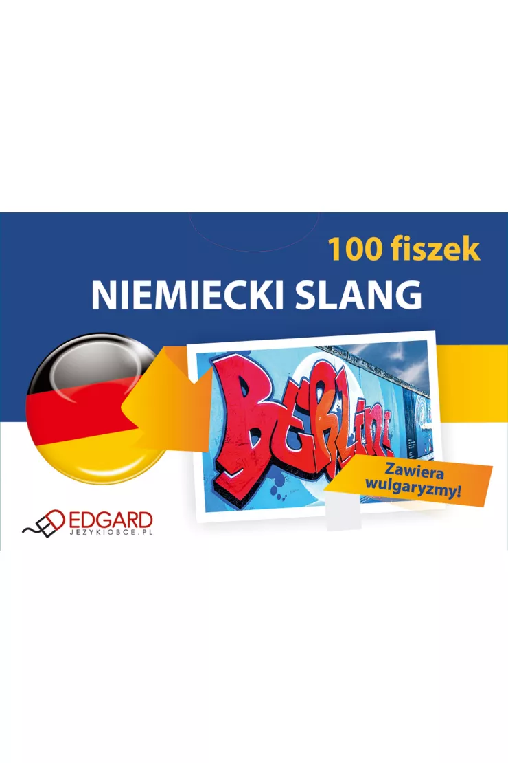 EDGARD. Niemiecki. 100 fiszek. Slang