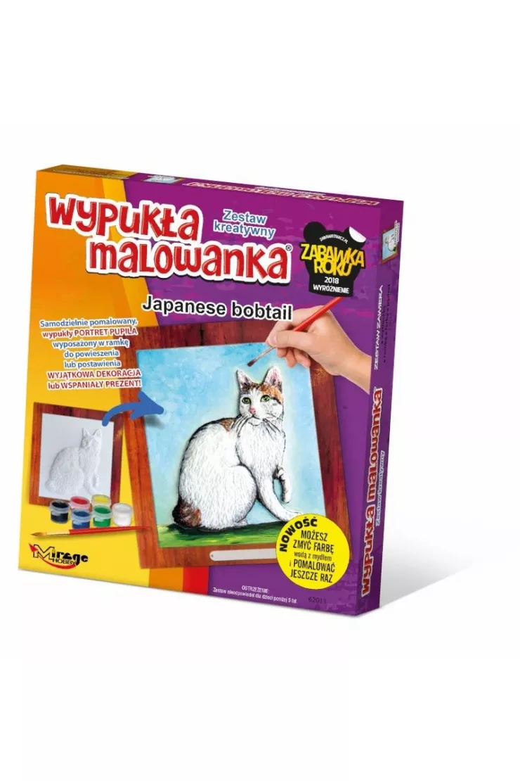 Wypukła Malowanka Koty - Japanese Bobtail