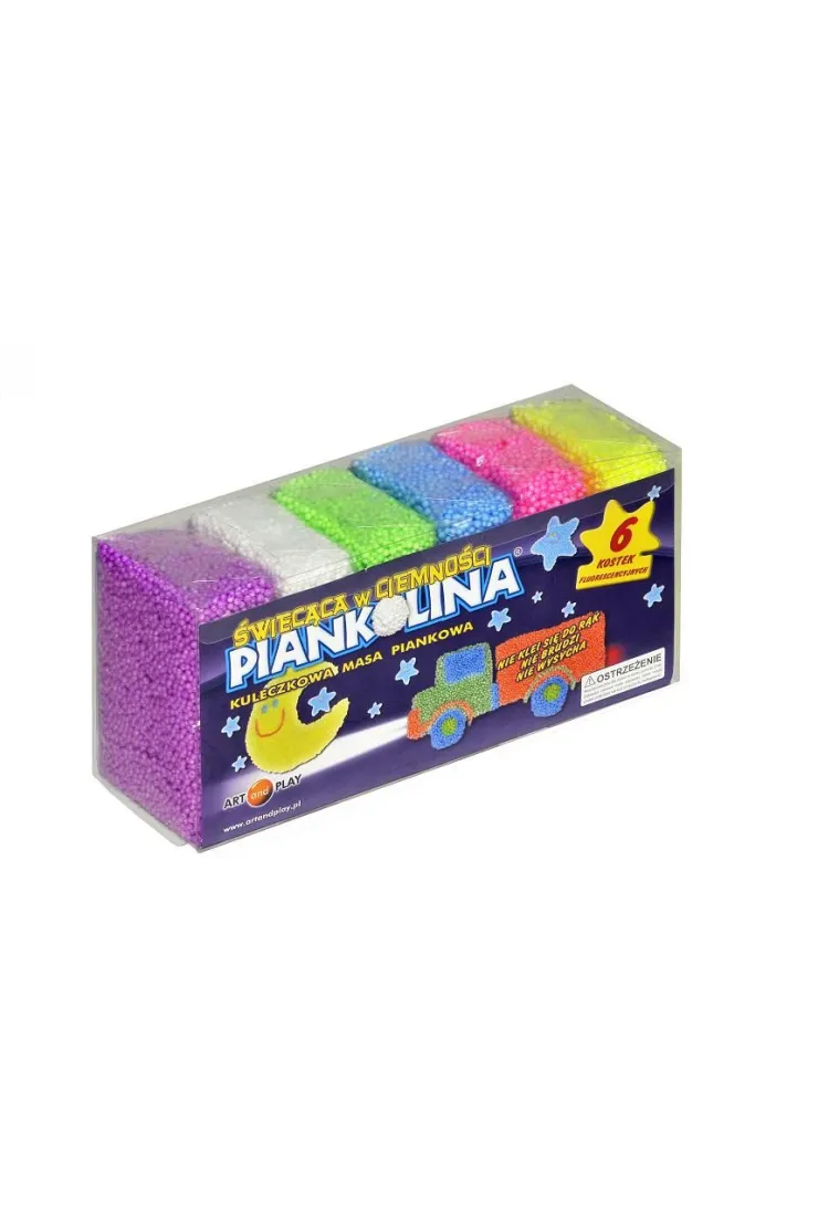 Pianka do modelowania fluorescencyjna 6kolorów ART&amp; 10001306