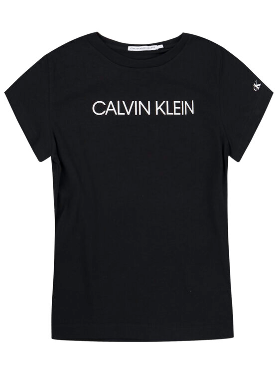 Calvin Klein Jeans T-Shirt Institutional IG0IG00380 Czarny Slim Fit