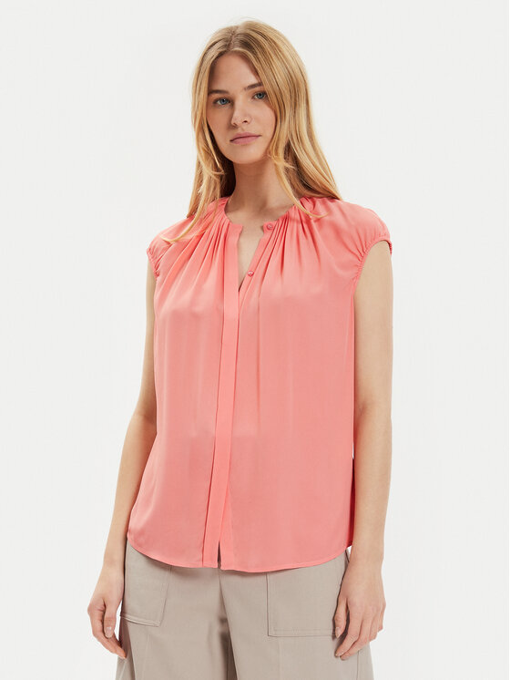 Boss Bluzka Berika 50491355 Różowy Regular Fit