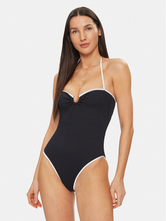 Seafolly Strój kąpielowy 11124-072 Czarny