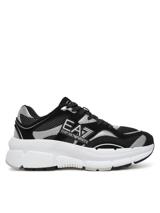 EA7 Emporio Armani Sneakersy X8X237 XK425 N763 Czarny