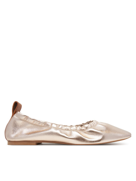 Pepe Jeans Baleriny London PLS10429 Złoty