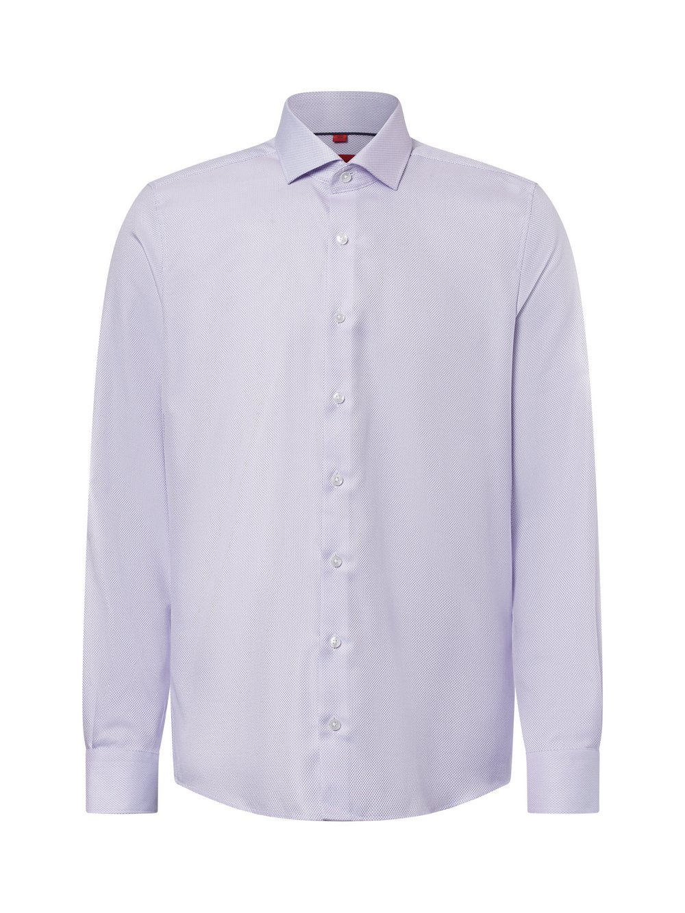 Finshley & Harding Męska koszula biznesowa - non-iron Mężczyźni Slim Fit Bawełna różowy|niebieski, 39