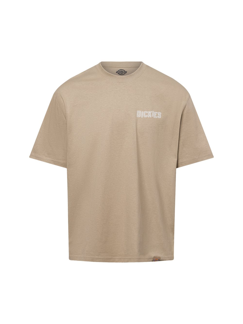Dickies Koszulka męska - Bricklane Mężczyźni Bawełna beżowy, S