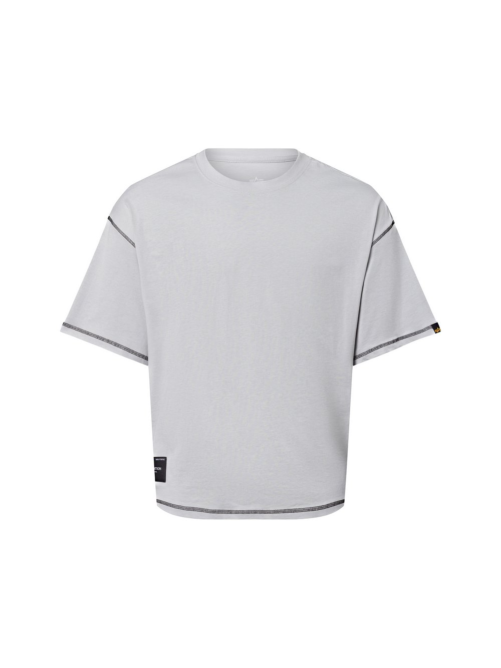 Alpha Industries Koszulka męska - Studio Bubble Mężczyźni Bawełna szary|czarny, XXL