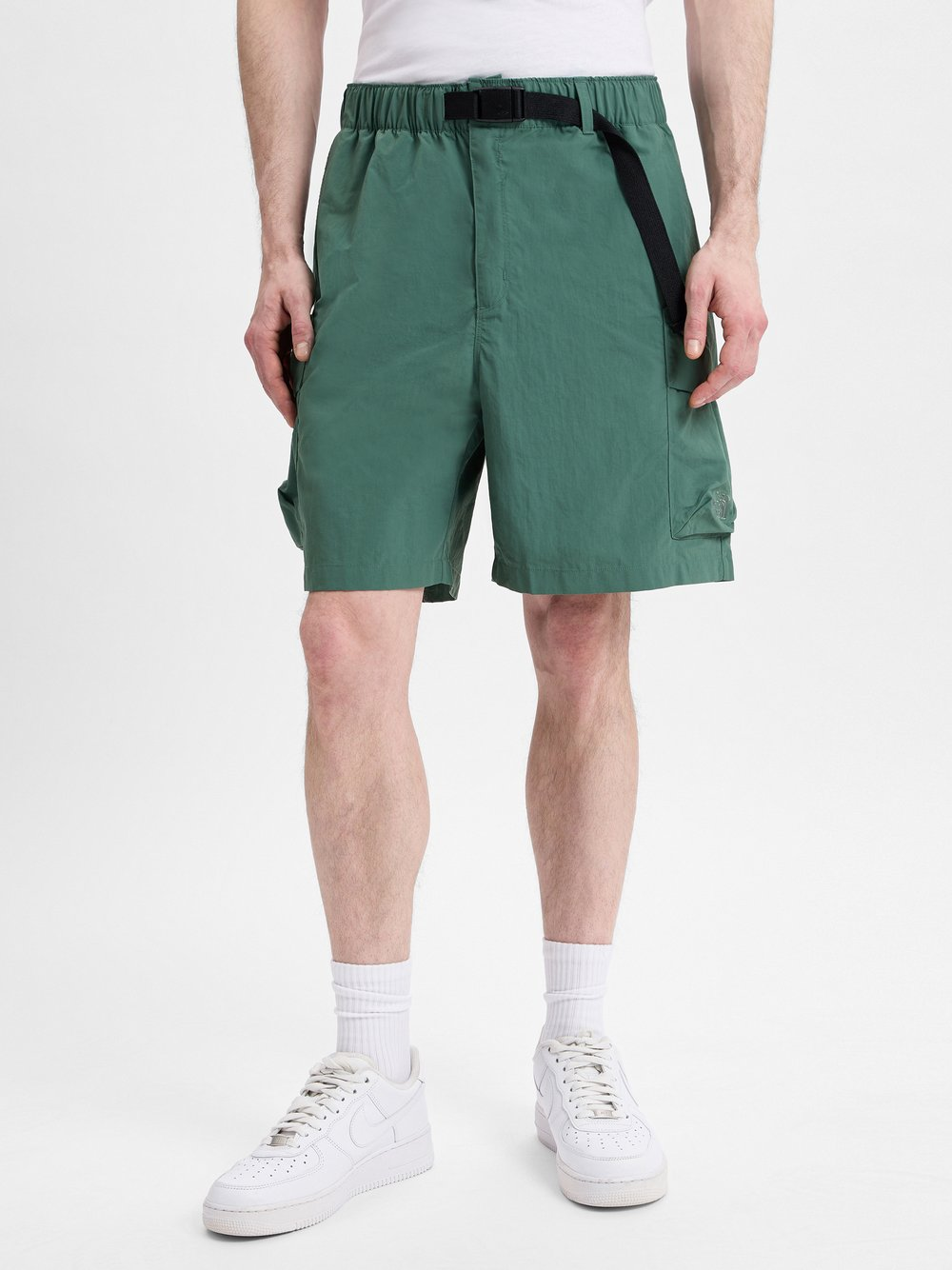 The North Face Szorty Mężczyźni Sztuczne włókno zielony, 48