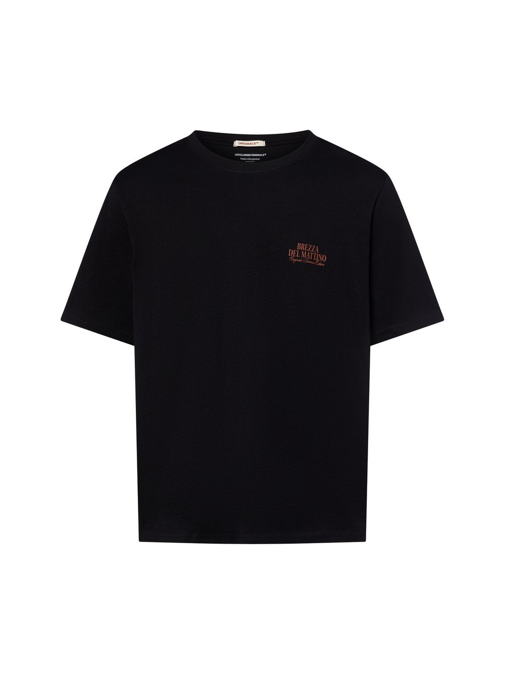 Jack & Jones Koszulka męska - JORHydra Photo Mężczyźni Bawełna czarny, L