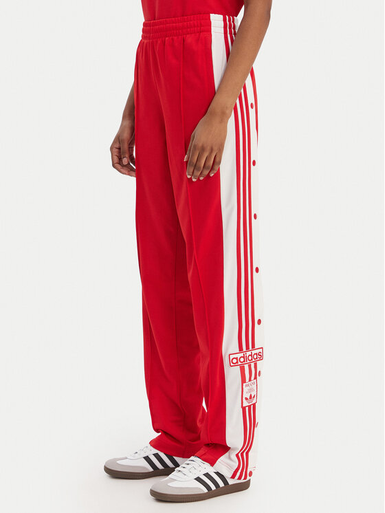 adidas Spodnie dresowe Adibreak KD6324 Czerwony Loose Fit